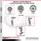 Service Caster 4 Inch V-Groove Semi Steel Caster Set with Ball Bearings 2 Brakes 2 Rigid SCC SCC-20S420-VGB-TLB-2-R-2 - alternate 7